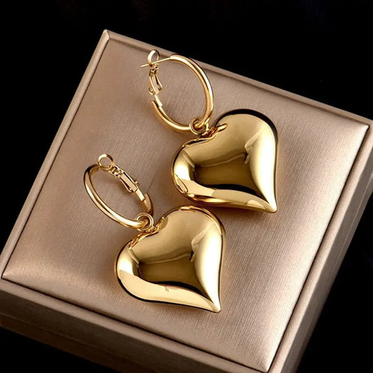 Chic Heart Earrings